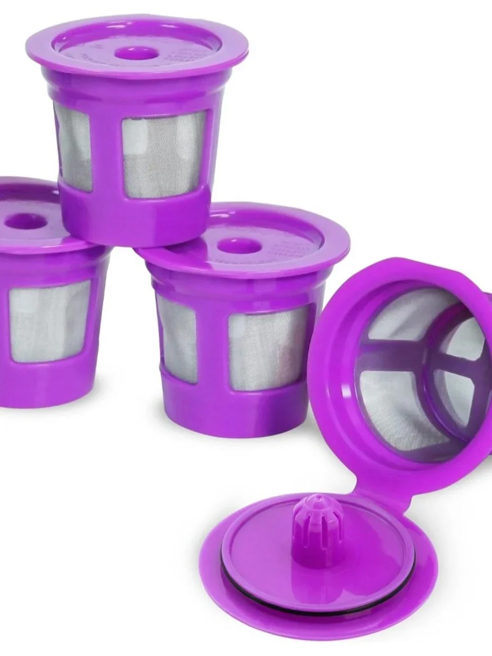 1-Stream Cafe Save Reusable K Cup Pod Coffee Filters - Refillable Coffee Pod Cap - Picture 1 of 9